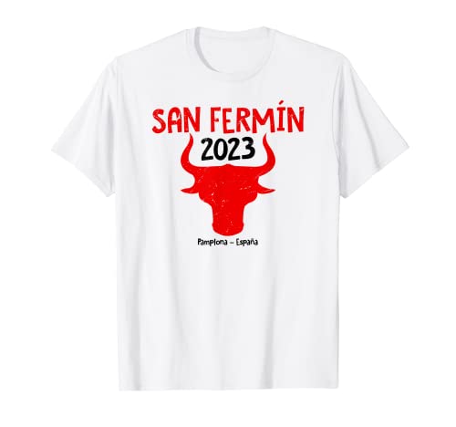 Sanfermines 2023 Toro San Fermín Camiseta