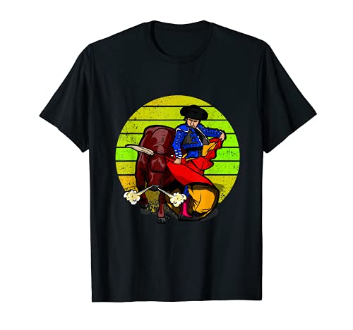 Corrida de toros española con toros y obsequio torero Camiseta